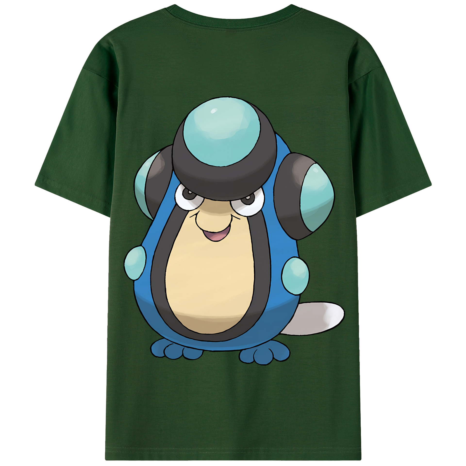 （画像用） ポケットモンスター Pokémon 綿100％半袖Tシャツ（背面プリント）